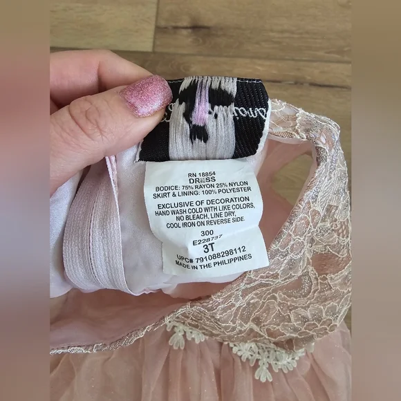 Rare editions girls sparkle dress - Picture 5 of 8